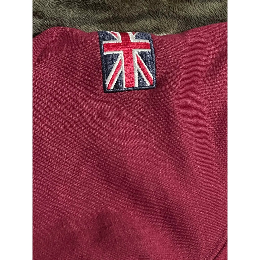 Oxford University Hoodie Men L Maroon Official Merchandise Collegiate Sweatshirt - Picture 6 of 6